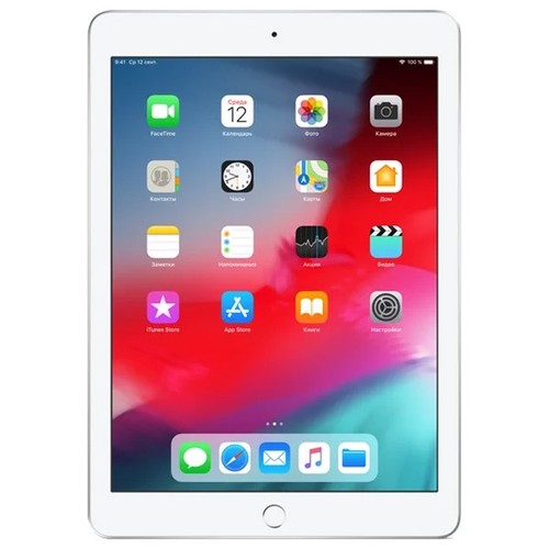 Планшет Apple iPad A1954 Wi-Fi+3G(+4G) 128Gb (Apple A10/9.7"/128Gb) Silver фото 