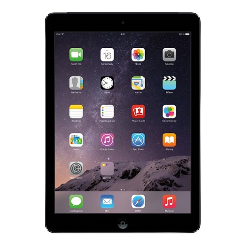 Планшет Apple iPad Air 2 16Gb Wi-Fi (Apple A8X/9.7"/2Gb/16Gb)A1566 Space Gray фото 