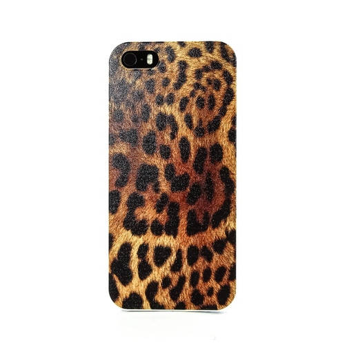 Накладка пластиковая QRCase iPhone 5/5S Леопард N175B фото 
