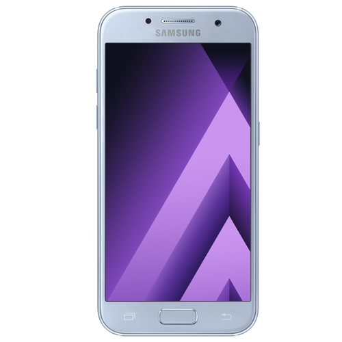 Телефон Samsung A320F/DS Galaxy A3 (2017) голубой фото 