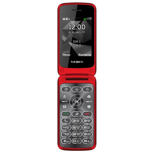 Телефон Texet TM-408 Red фото 