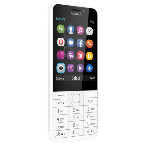 Телефон Nokia 230 Dual Sim Black Silver фото 