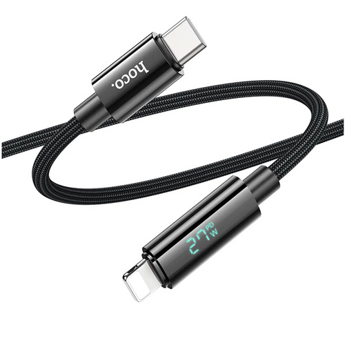 USB кабель Hoco U125 Type-C 66W Black фото 