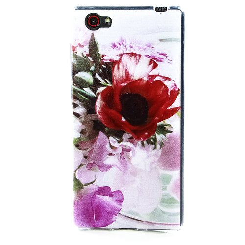 

Накладка силиконовая Goodcase Senseit A109 Букет
