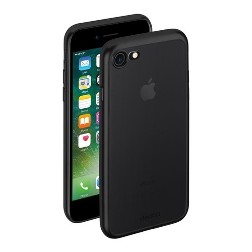 Накладка силиконовая Deppa Gel Plus Case iPhone 7 / iPhone 8 Mat Black фото 