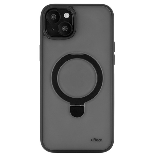Накладка силиконовая uBear Clip Mag Case iPhone 15 Pro Black фото 