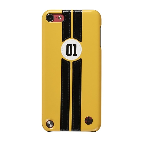 Накладка пластиковая Trexta iPhone 5/5S/SE Retro Racer Yellow/Black фото 