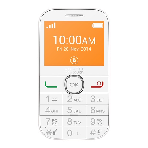 Телефон Alcatel OT-2004G Full White фото 