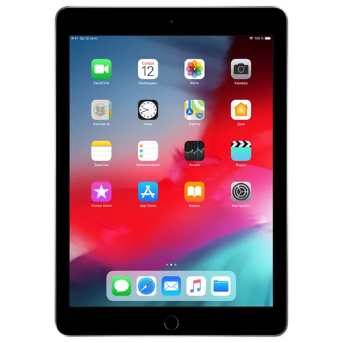 Планшет Apple iPad A1893 Wi-Fi 32Gb (Apple A10/9.7"/32Gb) Space Gray фото 