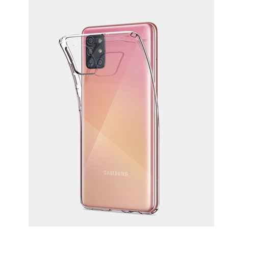 Накладка силиконовая BoraSCO Samsung Galaxy A31 Clear фото 