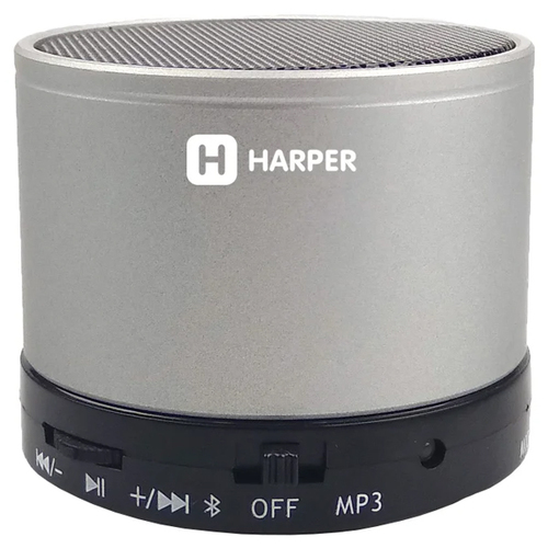 Колонка Harper PS-012 Bluetooth Silver фото 