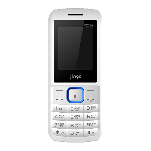 

Телефон Jinga Simple F200n White Blue