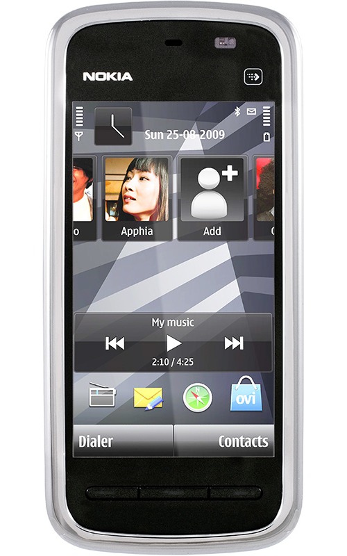 Телефон Nokia 5230 Black Chrome фото 