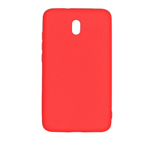 Накладка силиконовая BoraSCO Microfiber Case Xiaomi Redmi 8A Red фото 