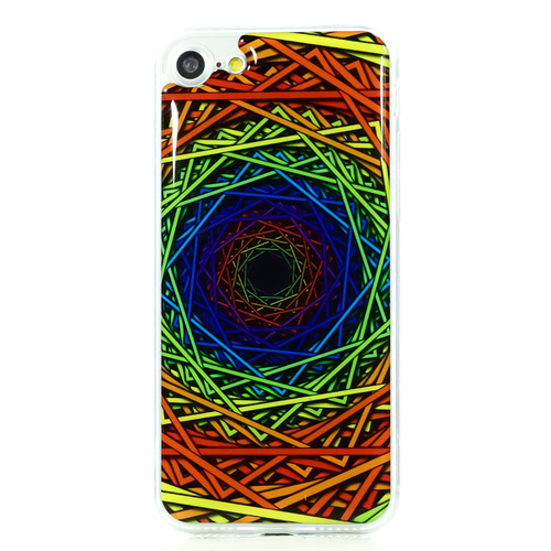 

Накладка силиконовая IceTwice iPhone 7/8 Воронка цветная №1210