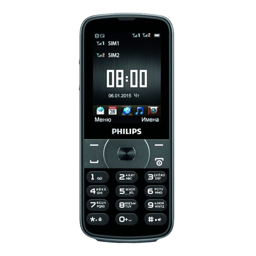 Телефон Philips E560 Black фото 
