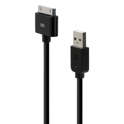 USB кабель Belkin 30-pin 1.2м (F8Z328ea04-BLK) Black фото 
