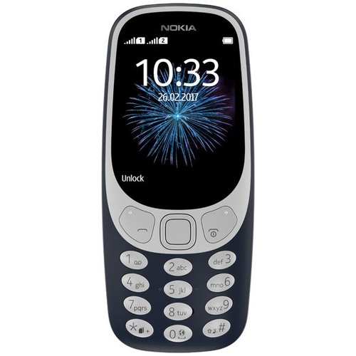 Телефон Nokia 3310 Dual sim (2017) Dark Blue фото 
