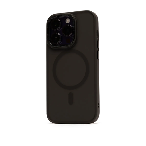 Накладка силиконовая Keephone Pazzle Pro iPhone 14 Pro MagSafe Black фото 