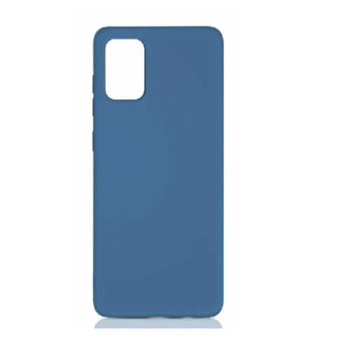 Накладка силиконовая Deppa Liquid Silicone Case Samsung Galaxy S20+ Blue фото 