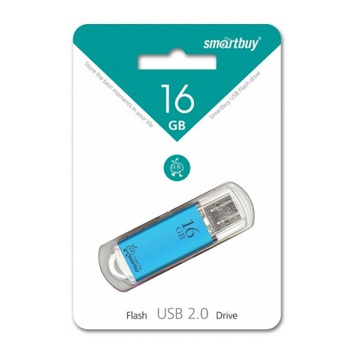 USB флешка SmartBuy V-Cut (16Gb) Blue фото 