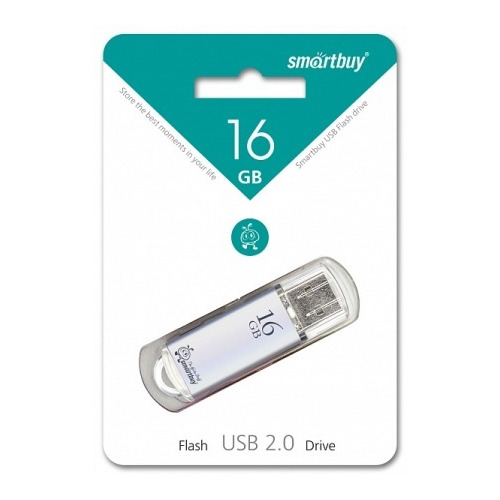 USB флешка SmartBuy V-Cut (16Gb) Silver фото 
