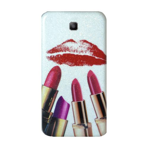 

Накладка силиконовая на Samsung I8190 Galaxy SIII Mini Kiss Red (DJ)