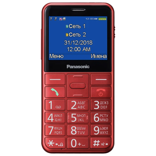 Телефон Panasonic TU150 Red фото 