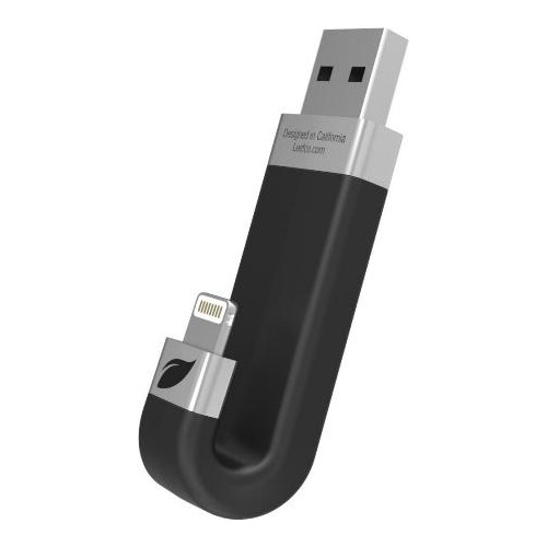Флешка на iPhone 16 гб черная USB 2.0/8-pin, Leef iBridge фото 
