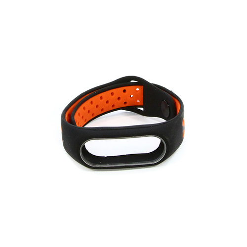 

Ремешок Goodcom для фитнес-браслета Xiaomi Mi Band 2 Sport Black-Red