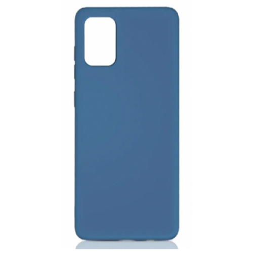 Накладка силиконовая BoraSCO Microfiber Case Samsung Galaxy M31S Blue фото 