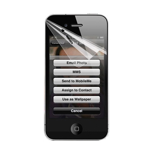 

Защитная пленка Ainy Apple iPhone 4/4S для лицевой и задней панелей глянцевая