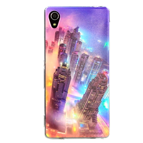 

Накладка силиконовая Goodcase Sony Xperia M4/M4 Aqua Dual Ночной город