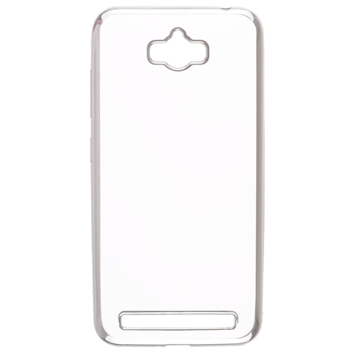 

Накладка силиконовая skinBox chrome Asus ZenFone Max ZC550KL Silver