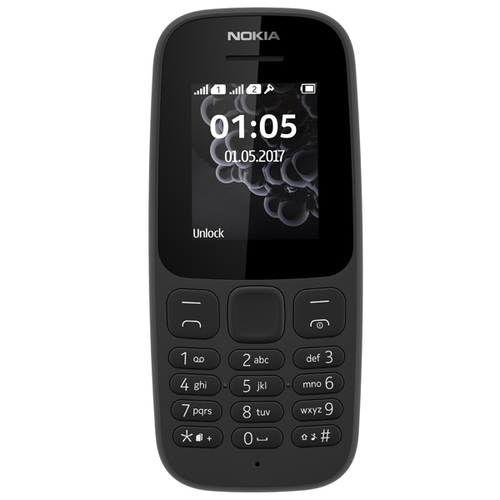 Телефон Nokia 105 (2017) Black фото 