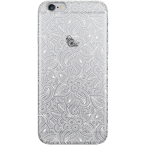 Накладка пластиковая Deppa Art Case iPhone 6/6S Boho Кружево светлое фото 