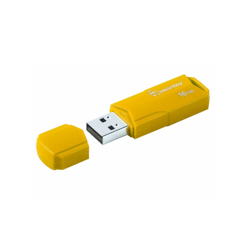 USB накопитель Smartbuy Clue (16Gb) Yellow фото 