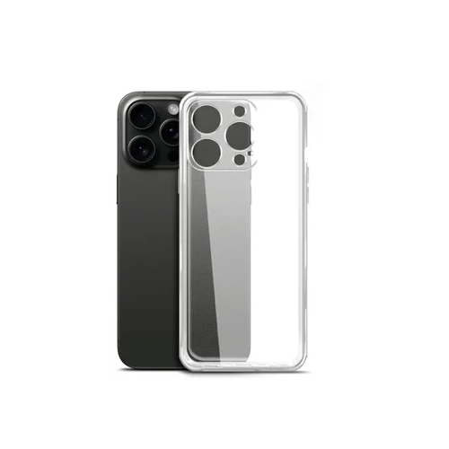 Накладка силиконовая BoraSCO iPhone 15 Pro Max Clear фото 