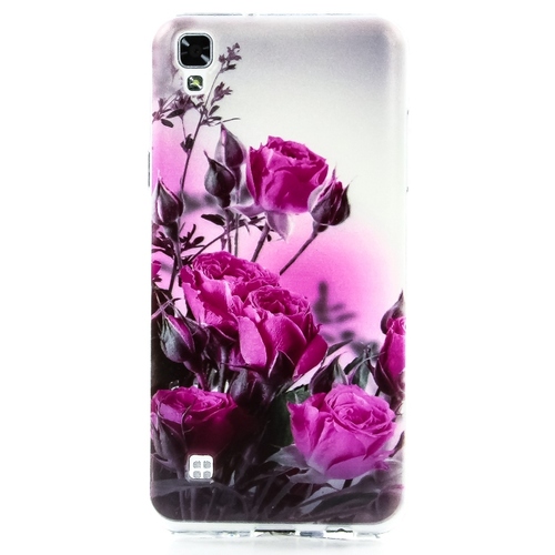 

Накладка силиконовая Goodcase LG X-Style Розы