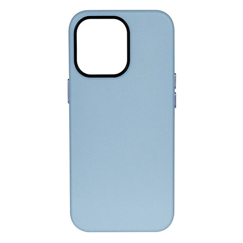 Накладка Goodcom Silicon Case iPhone 13 (MagSafe + анимация NFC) Blue Fog фото 