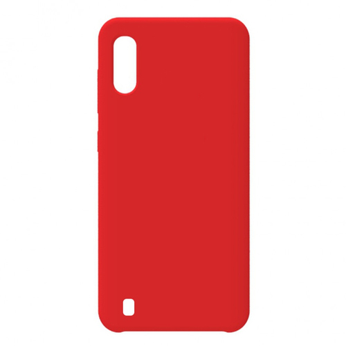 Накладка силиконовая BoraSCO Microfiber Case Samsung Galaxy A02 Red фото 