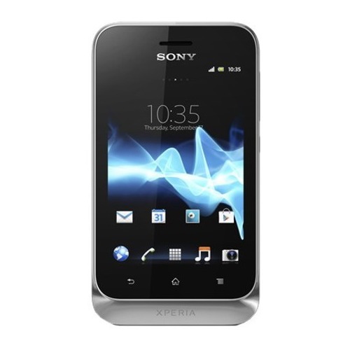 Телефон Sony ST21i2 Xperia Tipo Dual Classic Silver фото 