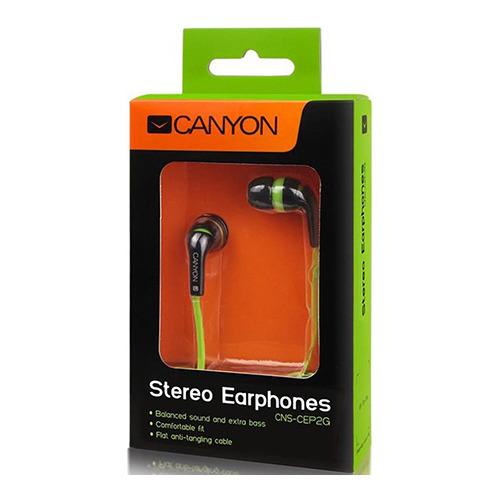 

Наушники Canyon CNS-CEP2 Green