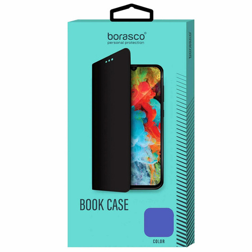 Чехол-книжка Borasco Book Case Xiaomi Redmi 13C Blue фото 