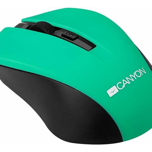 Беспроводная мышь Canyon CNE-CMSW1 USB Green фото 
