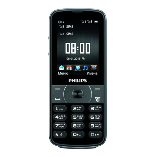 

Телефон Philips E560 Black