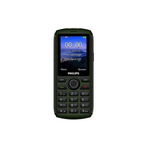 Телефон Philips E218 Xenium Green фото 