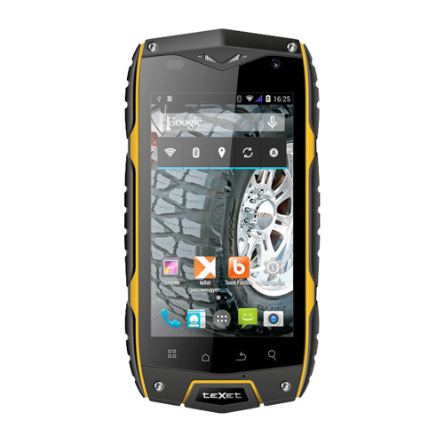 Телефон Texet TM-4082R X-driver Quad Black Yellow фото 