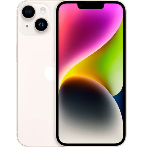 Телефон Apple iPhone 14 256Gb eSim Starlight фото 