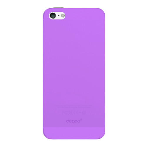 Накладка пластиковая Deppa Sky Case iPhone 5/5S/SE 0.33mm Violet фото 